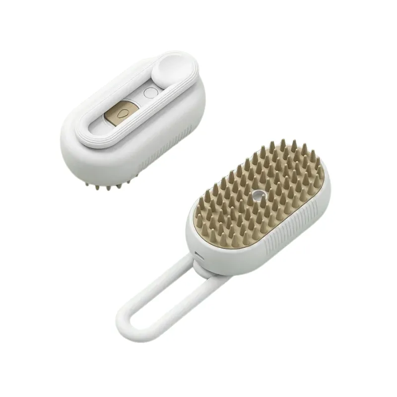 3 in 1 Pet Spray Massage Brush – Hair Removal & Steam Bath Comb