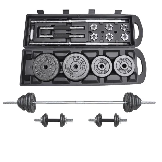 50KG Barbell Weight (with Dumbbell Rod)