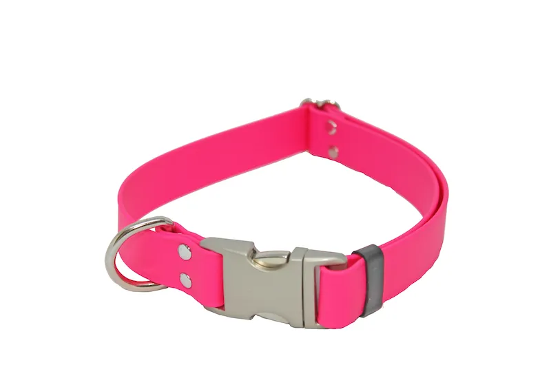 Adjustable Quick Release Biothane Dog Collars