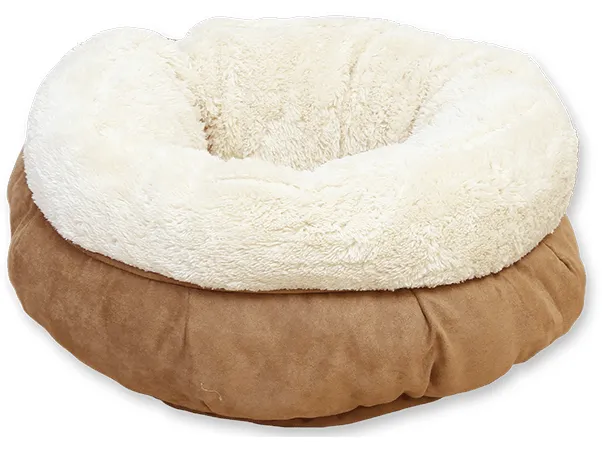 AFP Lambswool - Donut Bed - Tan