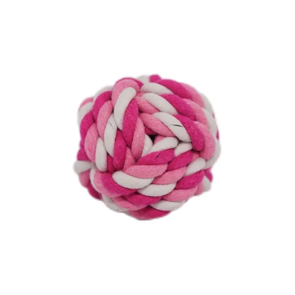 Assorted Cotton Ball Pet Toy