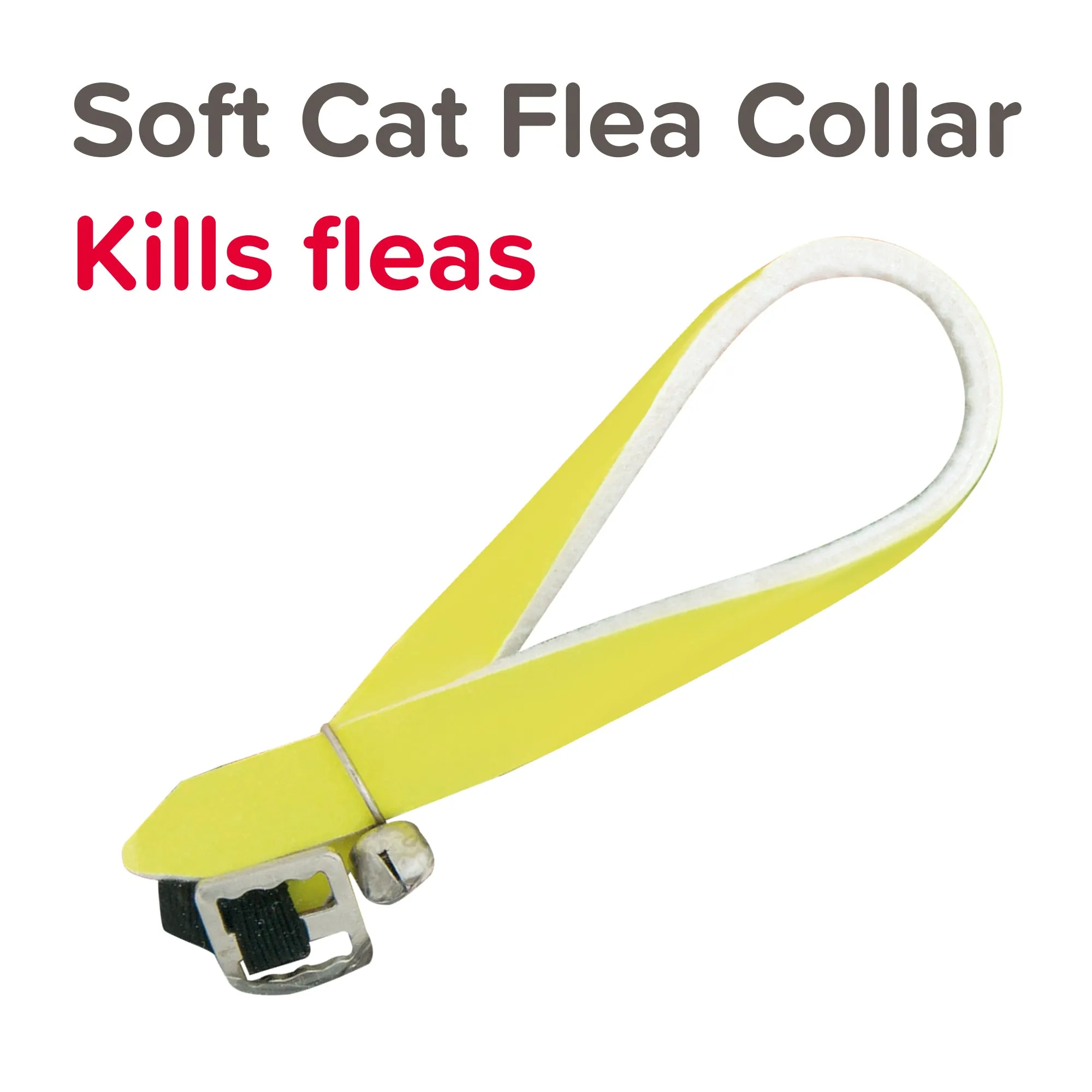 Beaphar | Cat Flea Collar | Soft  Reflective Yellow