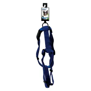 Boss Petedge Digger's 1" Adjustable Harness-Blue (1", Blue)