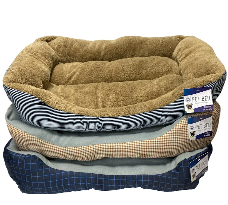 Brooklyn Pet Gear Sherpa Cuddler Bed 30 x 20"