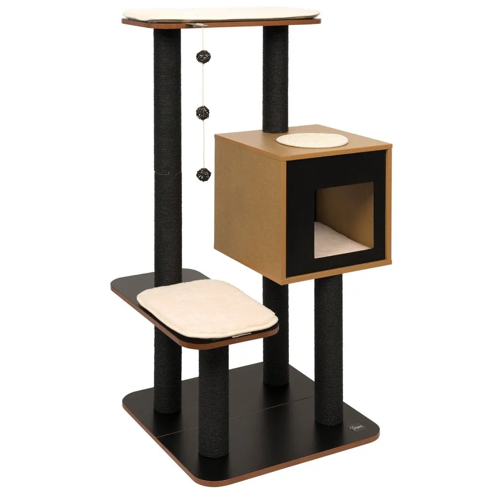 Catit Vesper V-High Base In Black Cat Condo