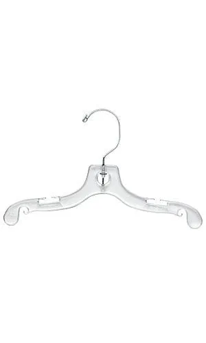 Clear Plastic Pet Apparel Hanger