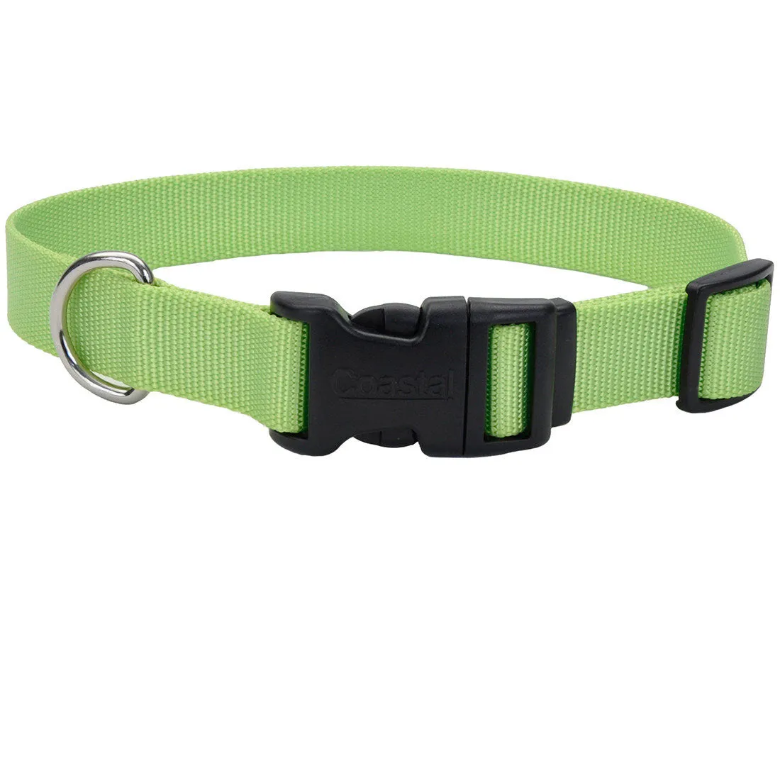 Coastal Adjustable Dog Collar with Metal Buckle