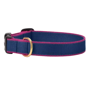 Collar | Navy & Pink