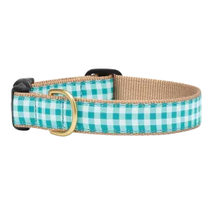 Collar | Turquoise Gingham