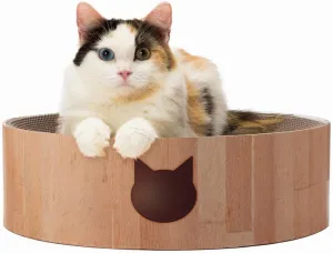 Cozy Cat Scratcher Bowl (Regular, A.Bowl(Oak))