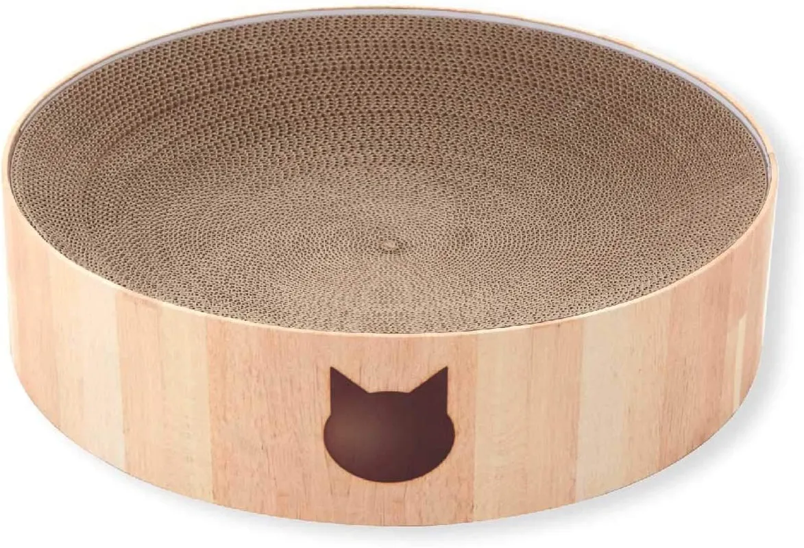 Cozy Cat Scratcher Bowl (Regular, A.Bowl(Oak))