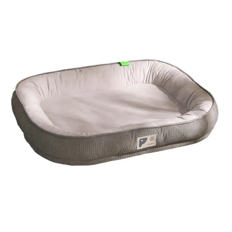 Cozy Winter Pet Bed - Soft, Washable Cushion for Dogs and Cats