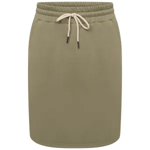 DRAWSTRING SWEAT SKIRT