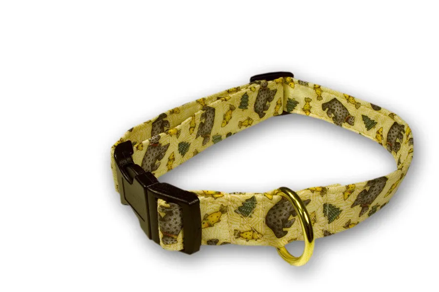 Elmo's Closet Bear Lodge Dog Collar