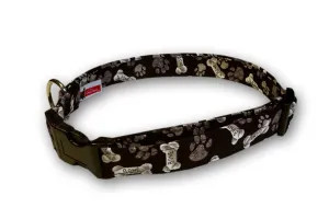 Elmo's Closet Bones & Paws Dog Collar