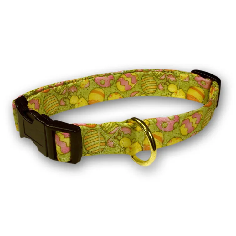 Elmo's Closet Spring Easter Eggs Dog Collar