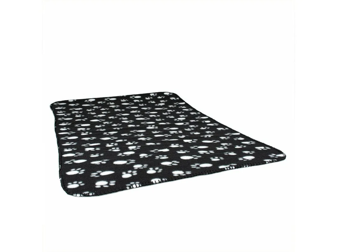 Fleece blanket 100x70x2cm mixed colors