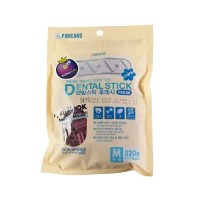 Forcans Dog Dental Stick Fresh With Blueberry Medium 220g