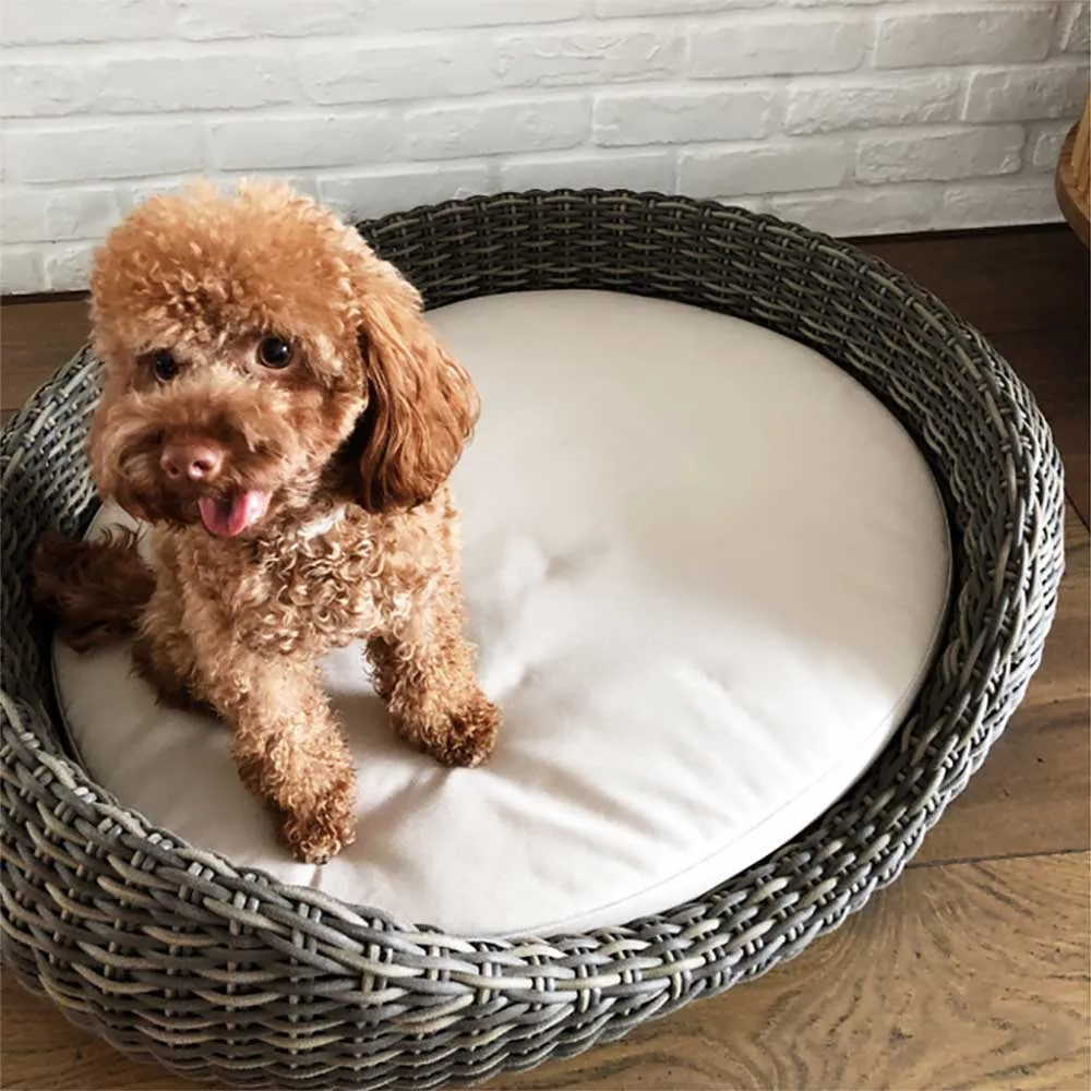 Fura Nest Synthetic Rattan Bed For Cats & Dogs