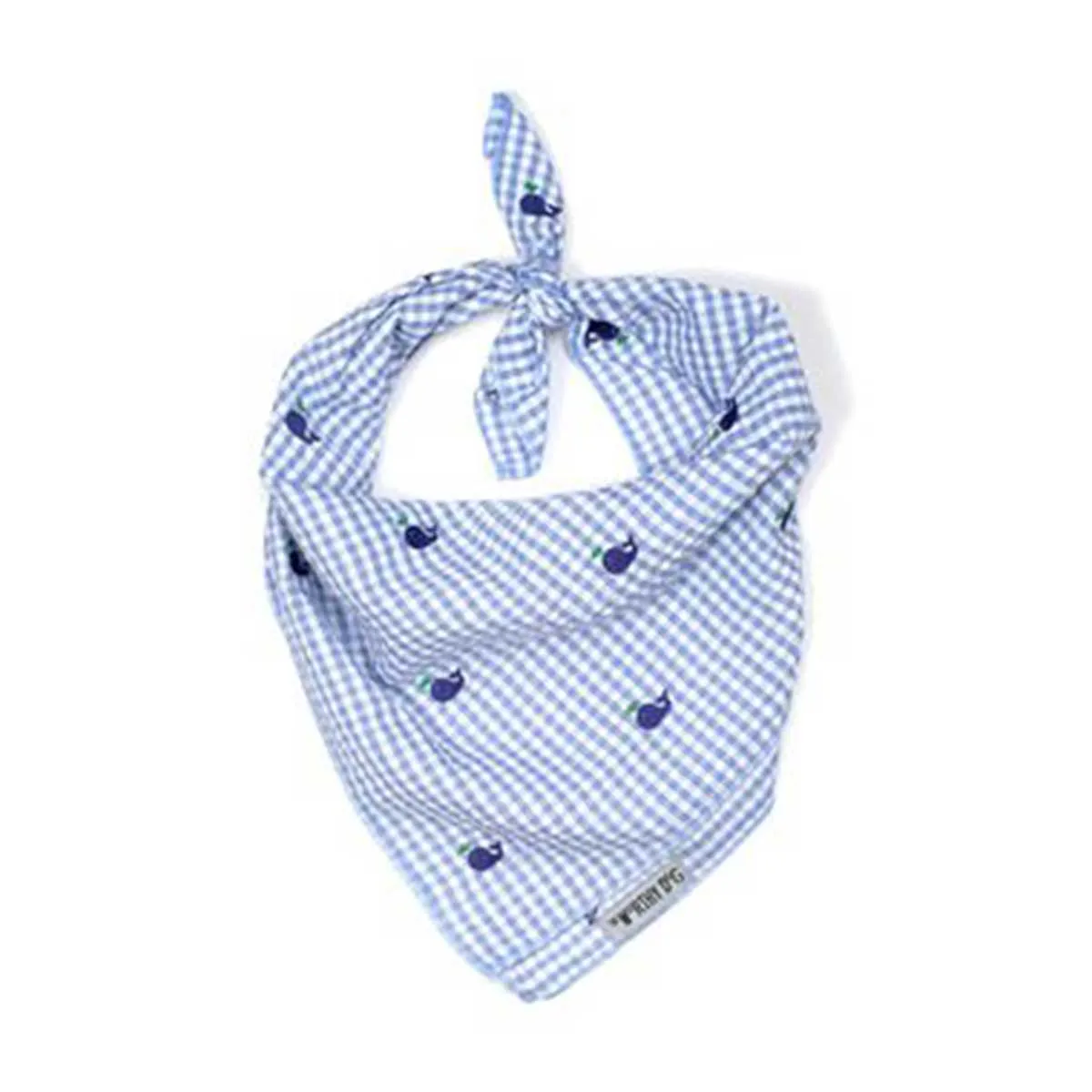 Gingham Wales Tie-On Bandana