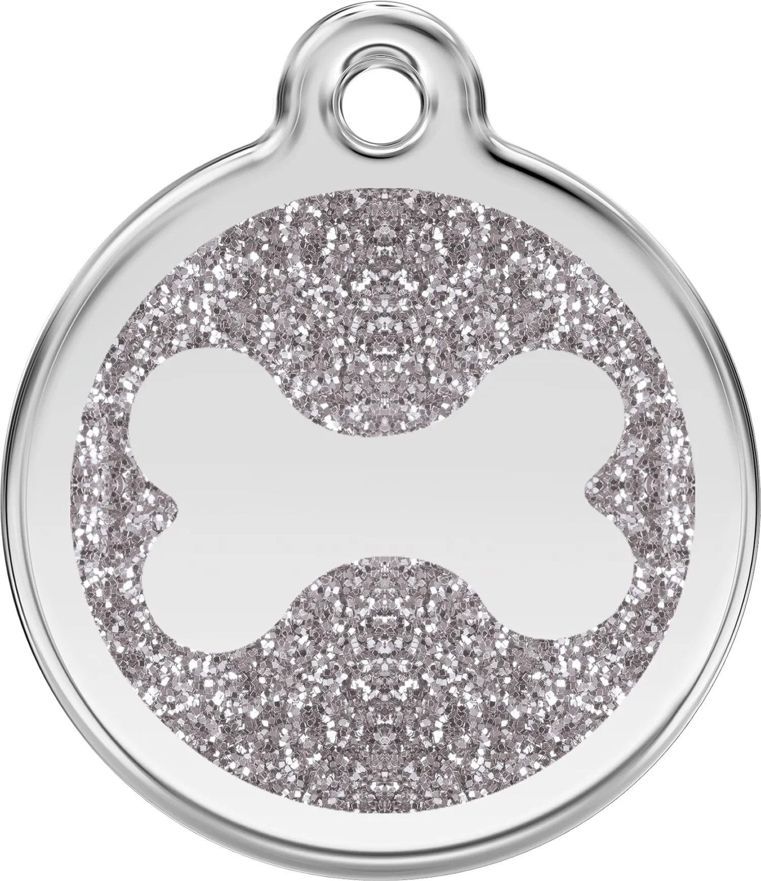 Glitter Bone - Red Dingo Engraved Dog Tag, Lifetime Guarantee, No Shipping Costs