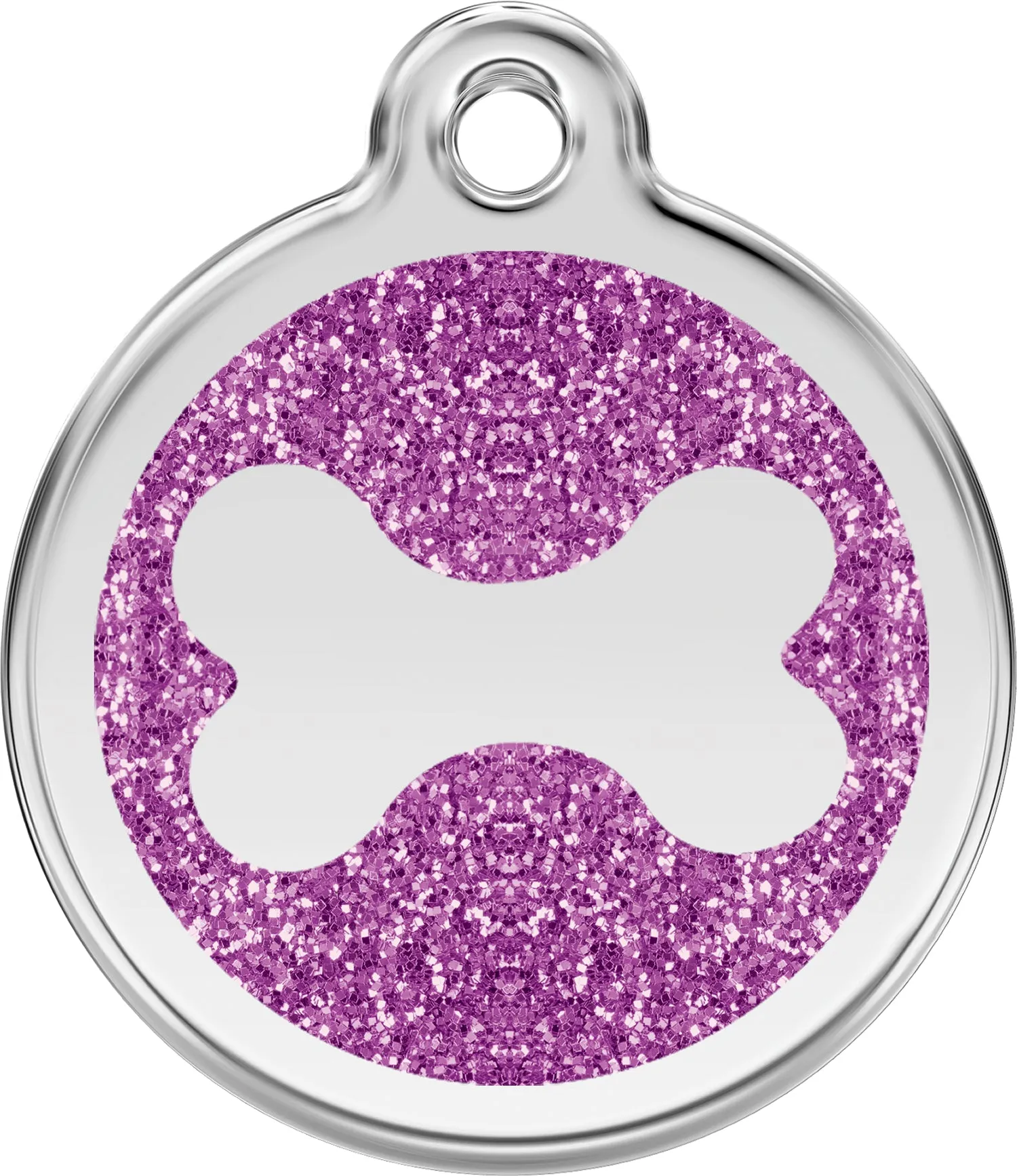 Glitter Bone - Red Dingo Engraved Dog Tag, Lifetime Guarantee, No Shipping Costs