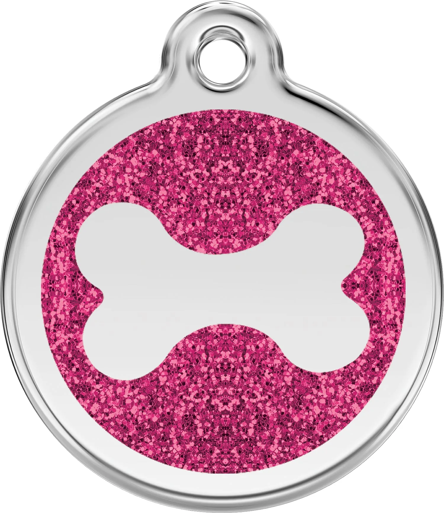 Glitter Bone - Red Dingo Engraved Dog Tag, Lifetime Guarantee, No Shipping Costs