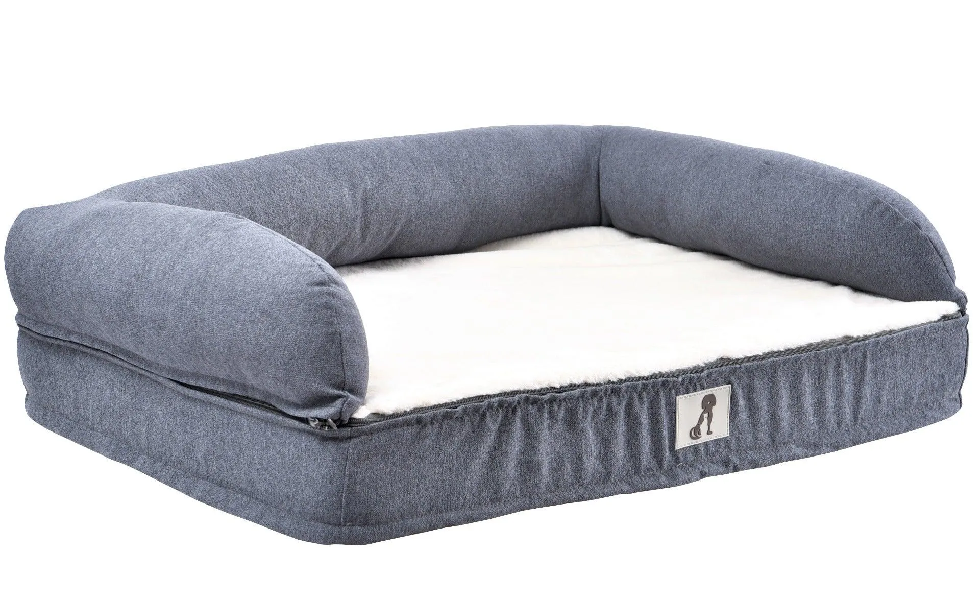 Grayson Luxury Memory Foam Dog Bed L 80x55cm