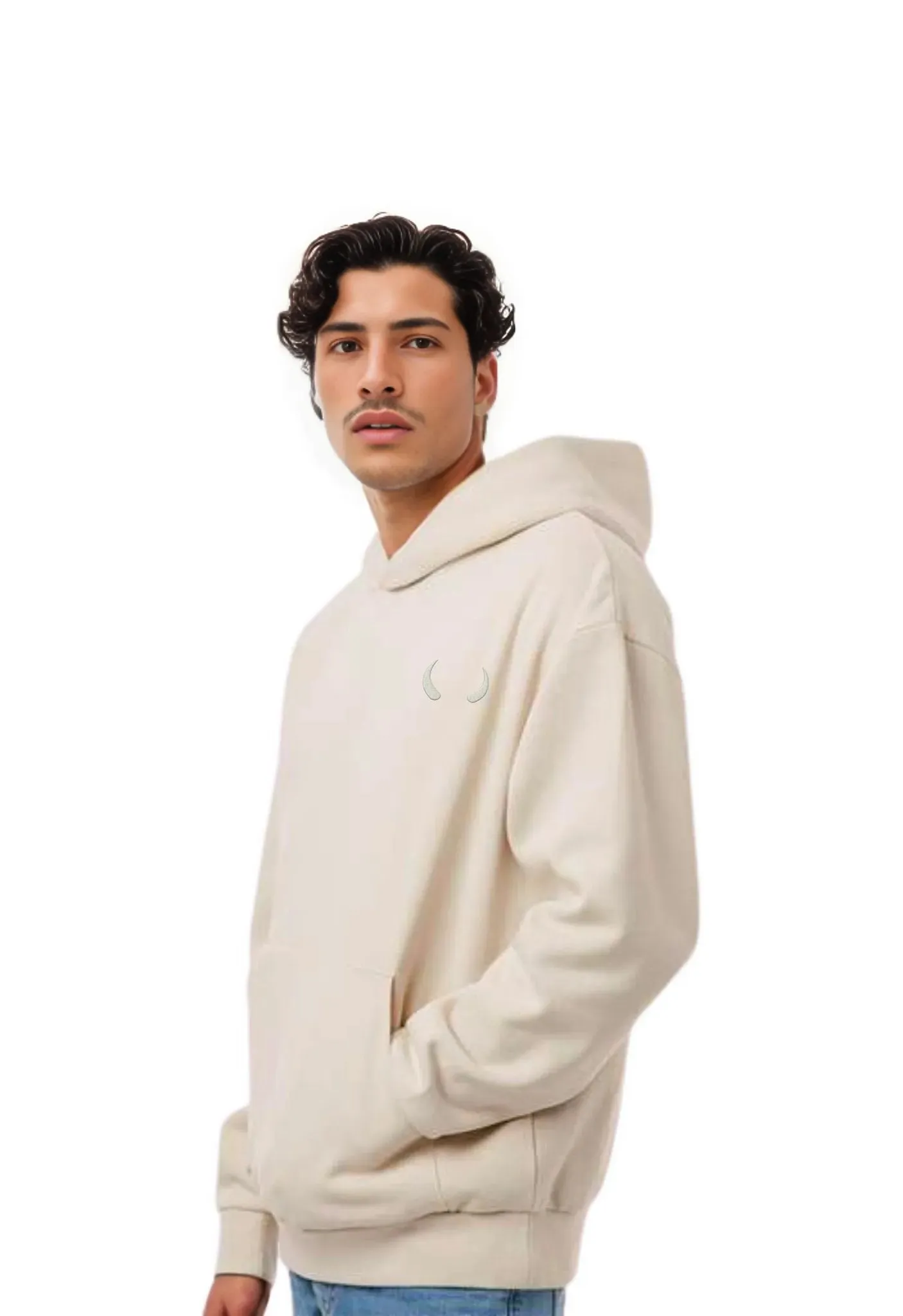 Heavy Weight Hoodie - Ivory