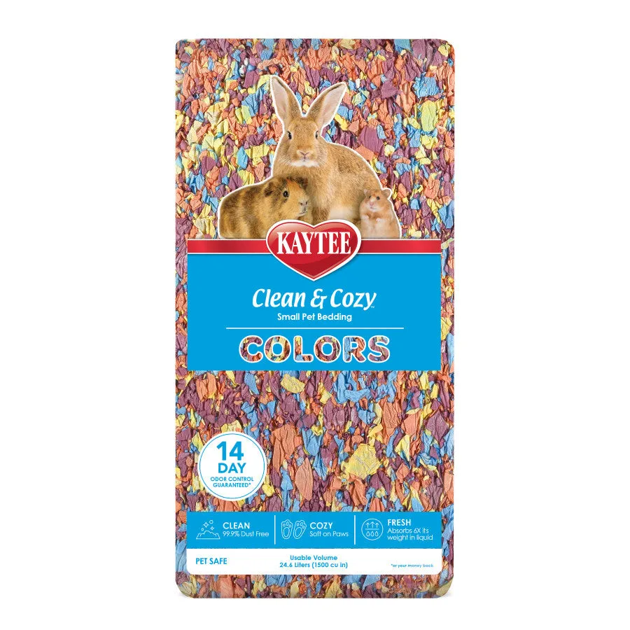 Kaytee Clean & Cozy Colors Bedding Kaleidoscope/24.6 l