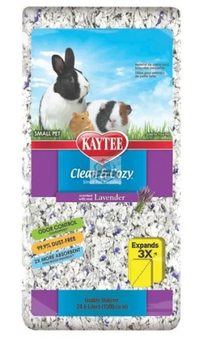 Kaytee Clean & Cozy Lavender Bedding