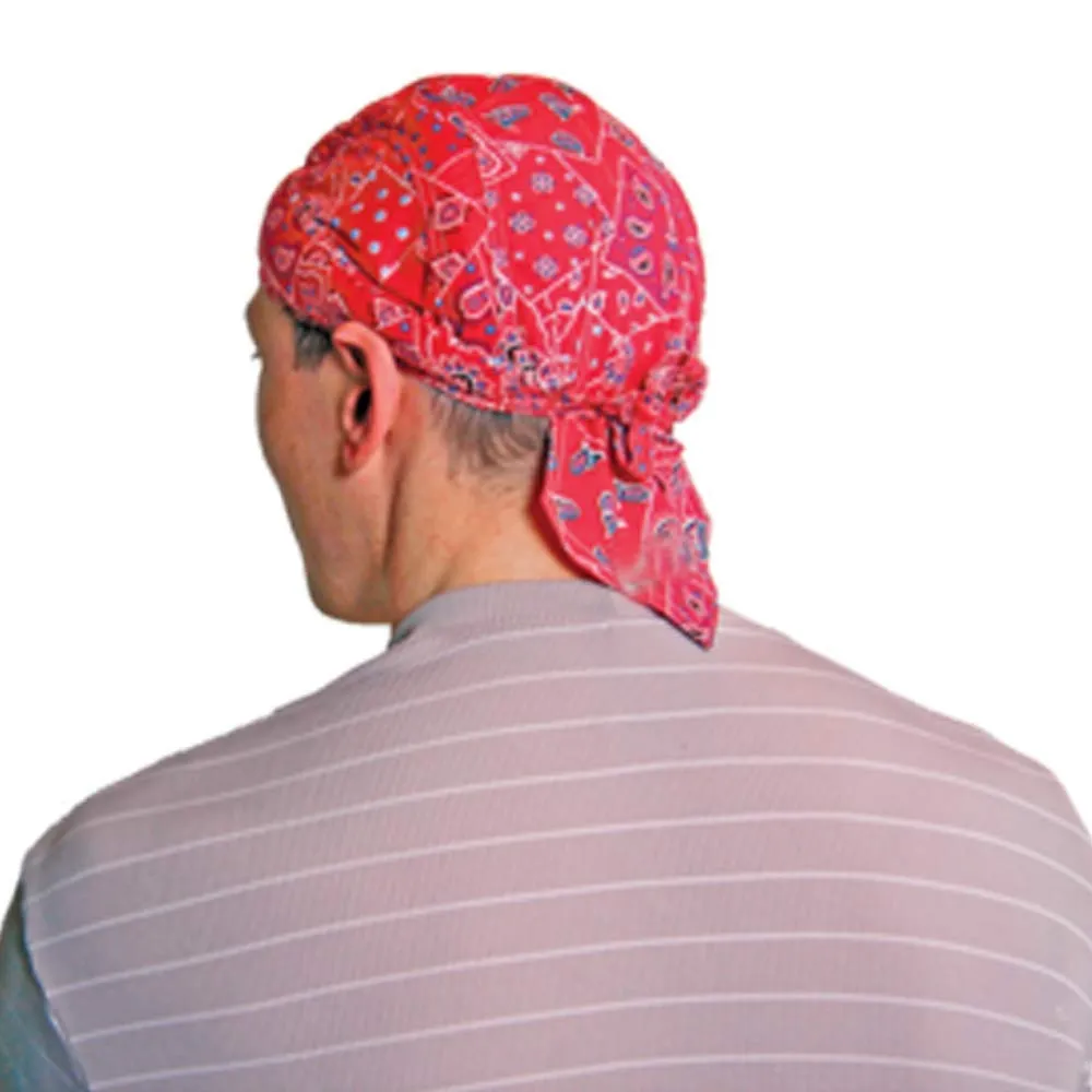 Kicko Red Paisley Bandana - 12 Pack - Multi-Purpose Red Bandana - Clothing, Shoes