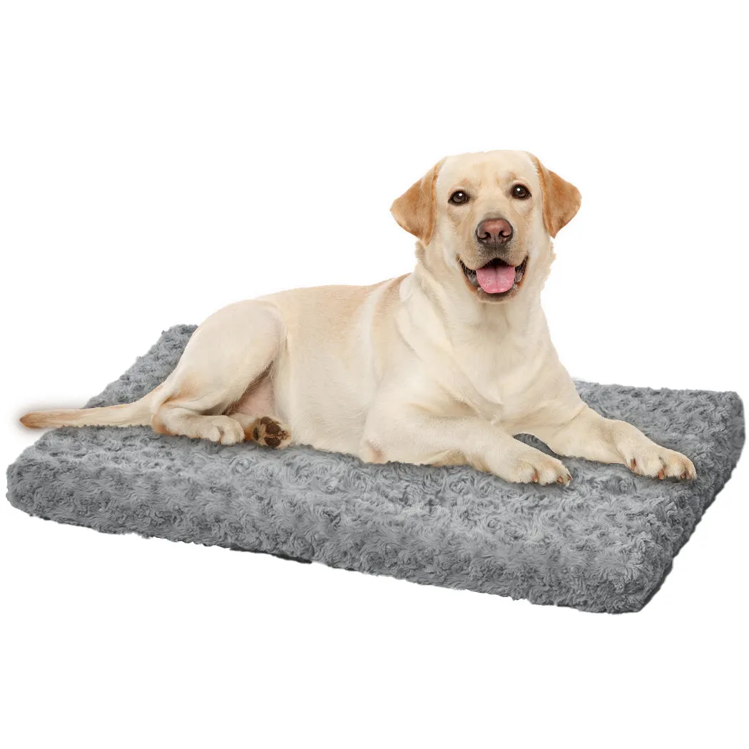 LARGE Dog Beds Pet Bedding Soft Warm - Grey