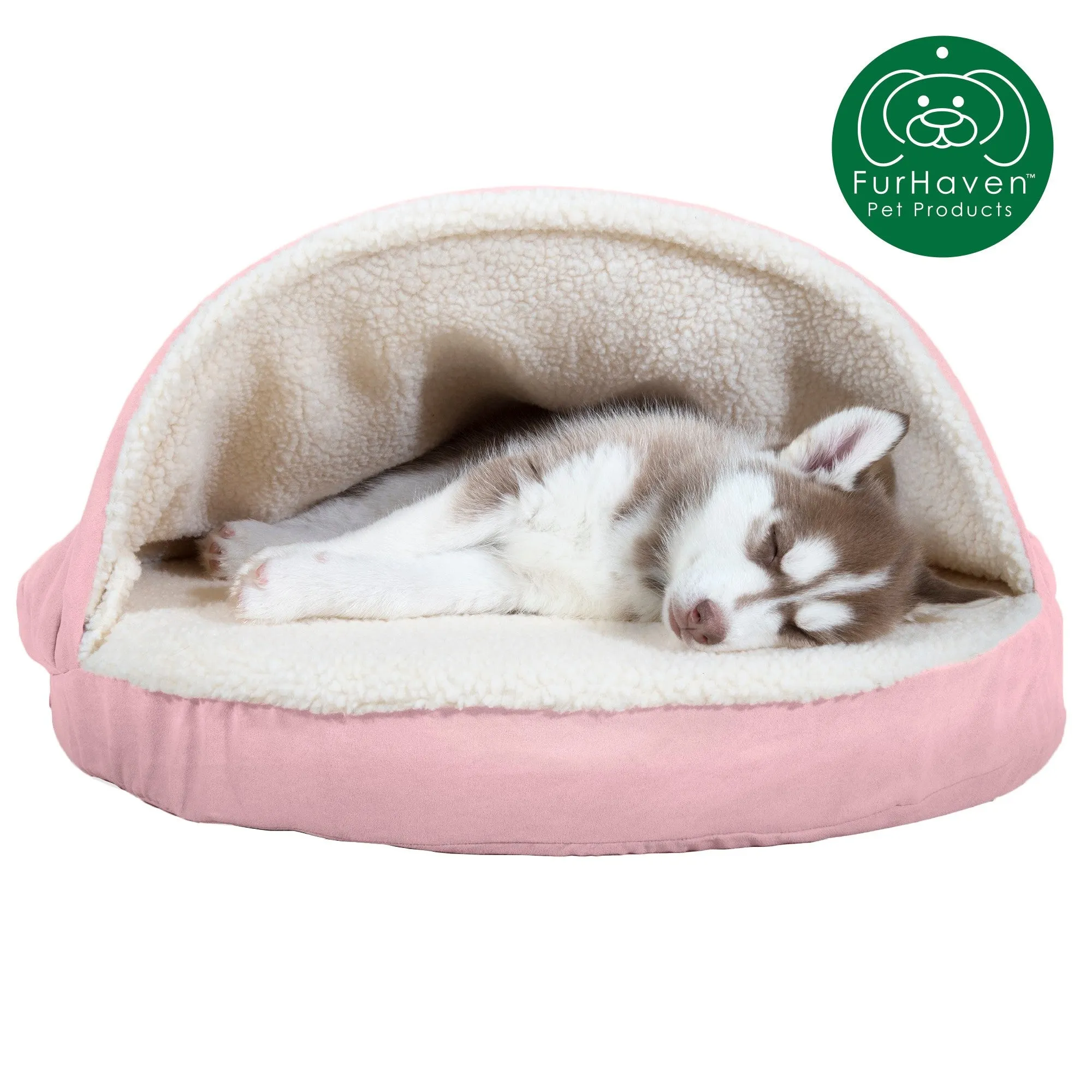 Orthopedic Faux Sheepskin Snuggery Pet Bed