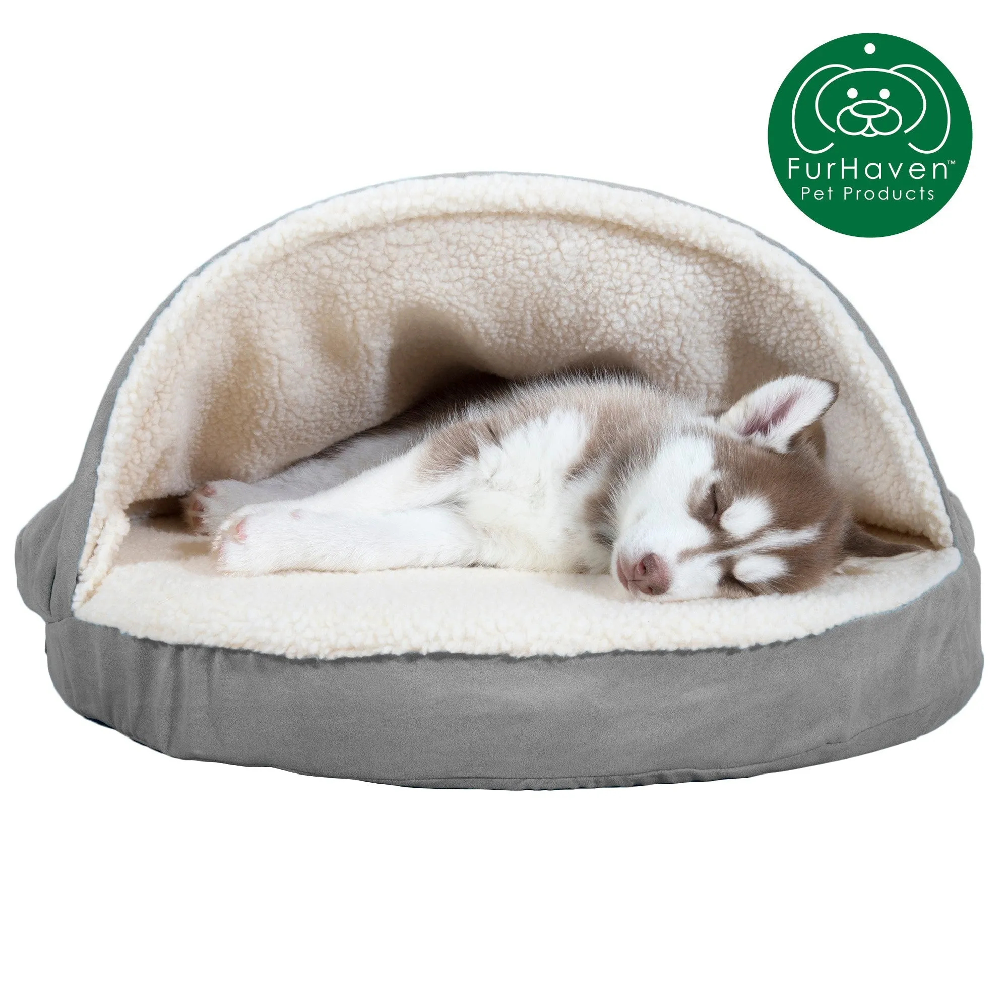 Orthopedic Faux Sheepskin Snuggery Pet Bed