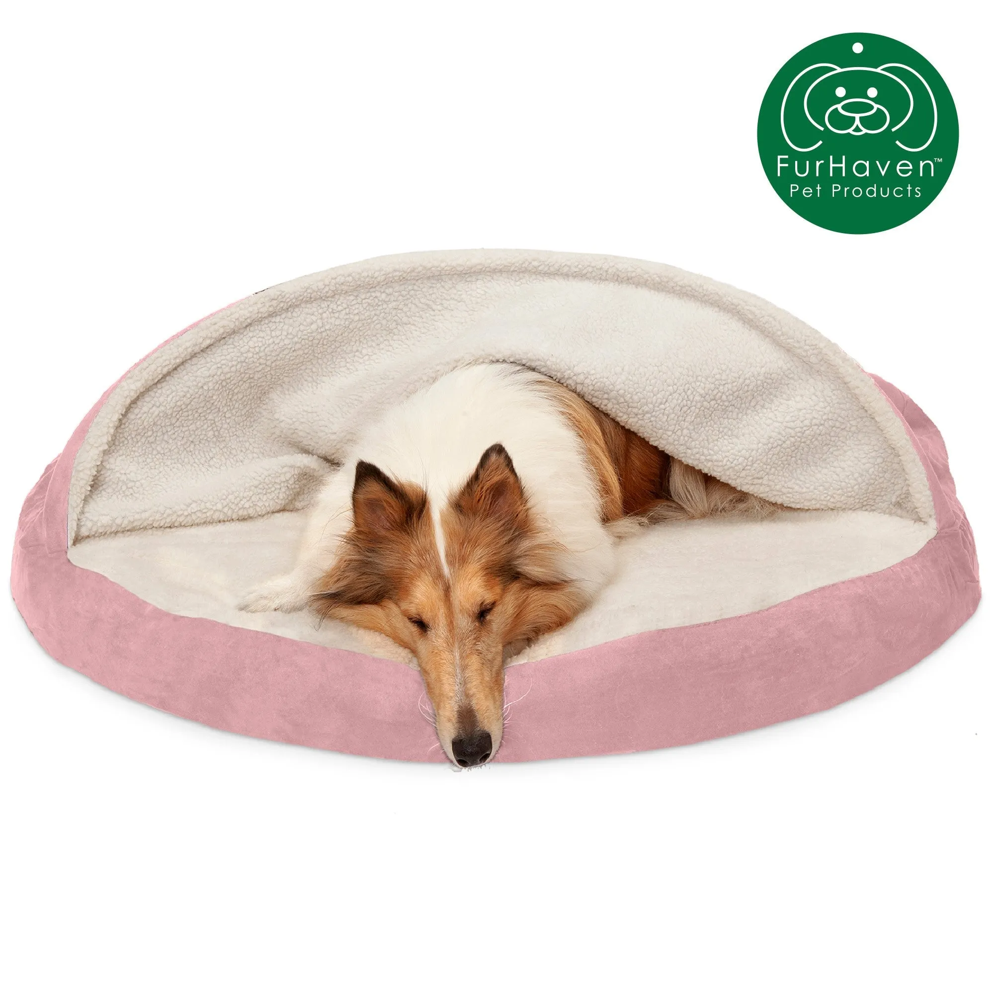 Orthopedic Faux Sheepskin Snuggery Pet Bed