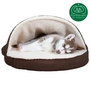 Orthopedic Faux Sheepskin Snuggery Pet Bed