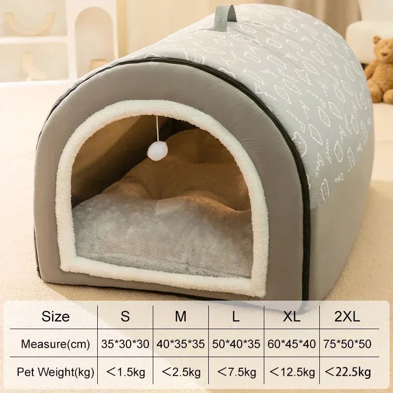 Pat and Pet Emporium | Pet Beds | Plush Indoor Dog Bed House