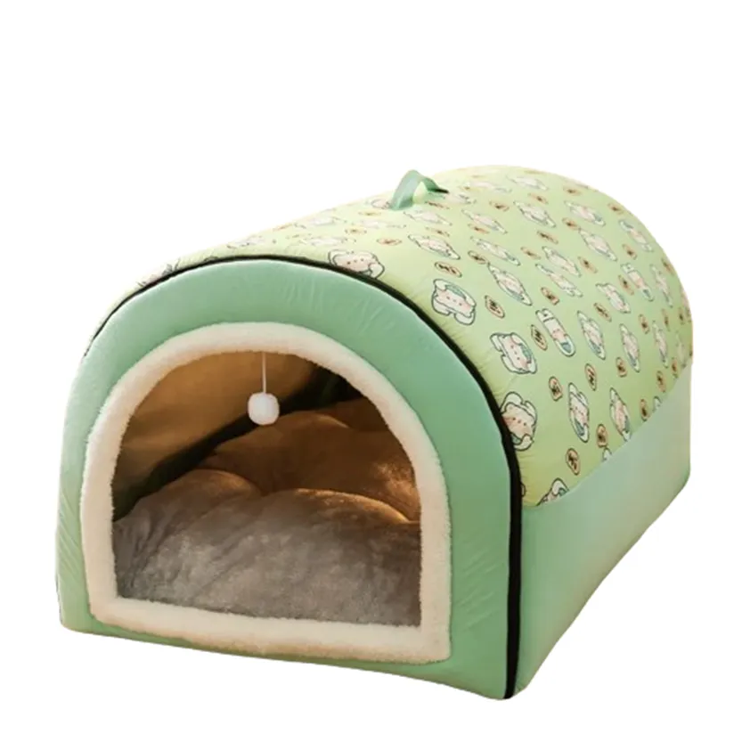 Pat and Pet Emporium | Pet Beds | Plush Indoor Dog Bed House