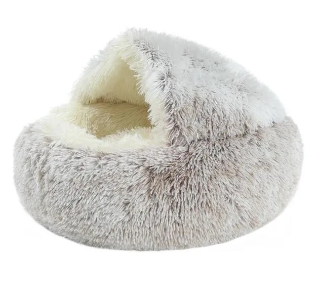 Pat and Pet Emporium | Pet Beds | Soft Plush 2-in-1 Pet Bed