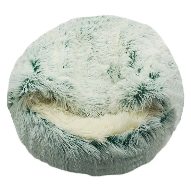 Pat and Pet Emporium | Pet Beds | Soft Plush 2-in-1 Pet Bed