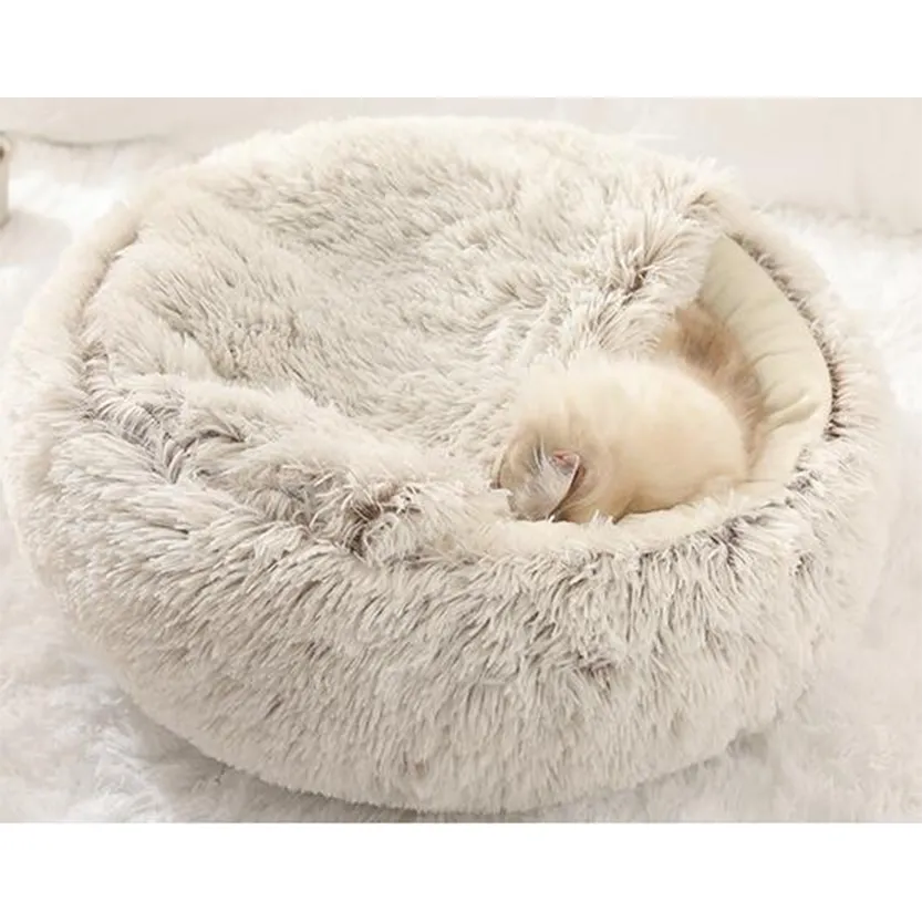 Pat and Pet Emporium | Pet Beds | Soft Plush 2-in-1 Pet Bed