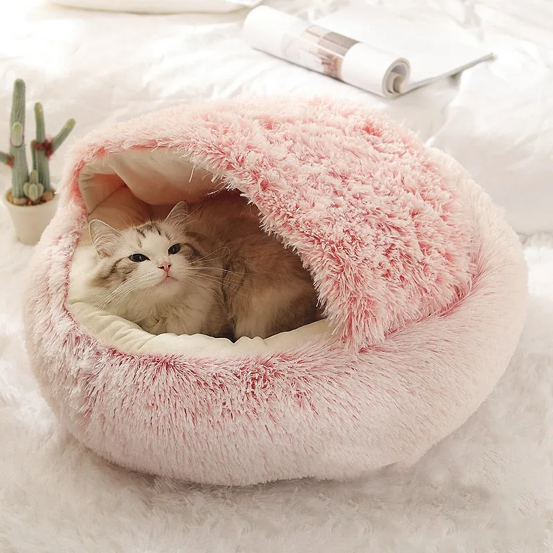 Pat and Pet Emporium | Pet Beds | Soft Plush 2-in-1 Pet Bed