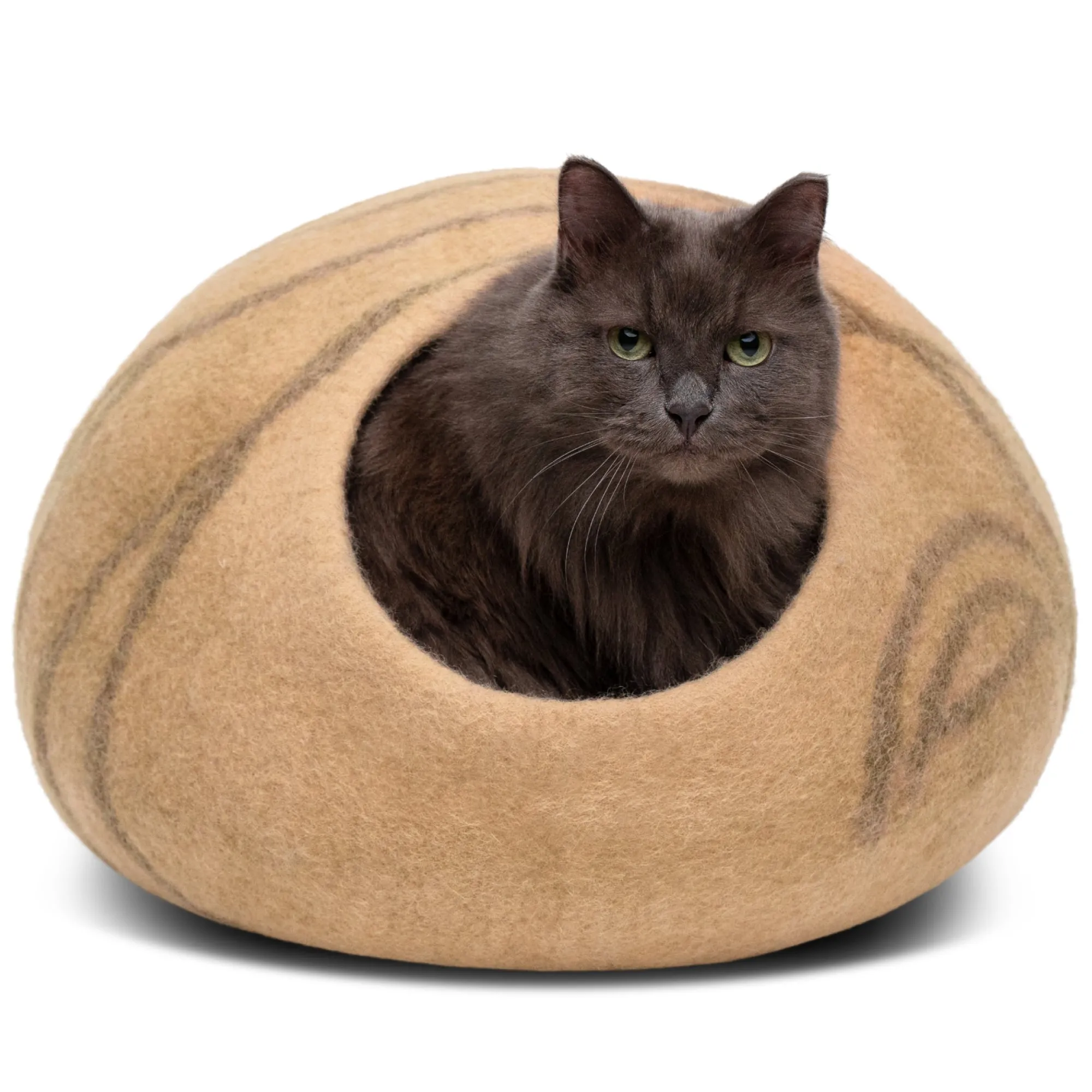 Premium Merino Felted Cat Bed