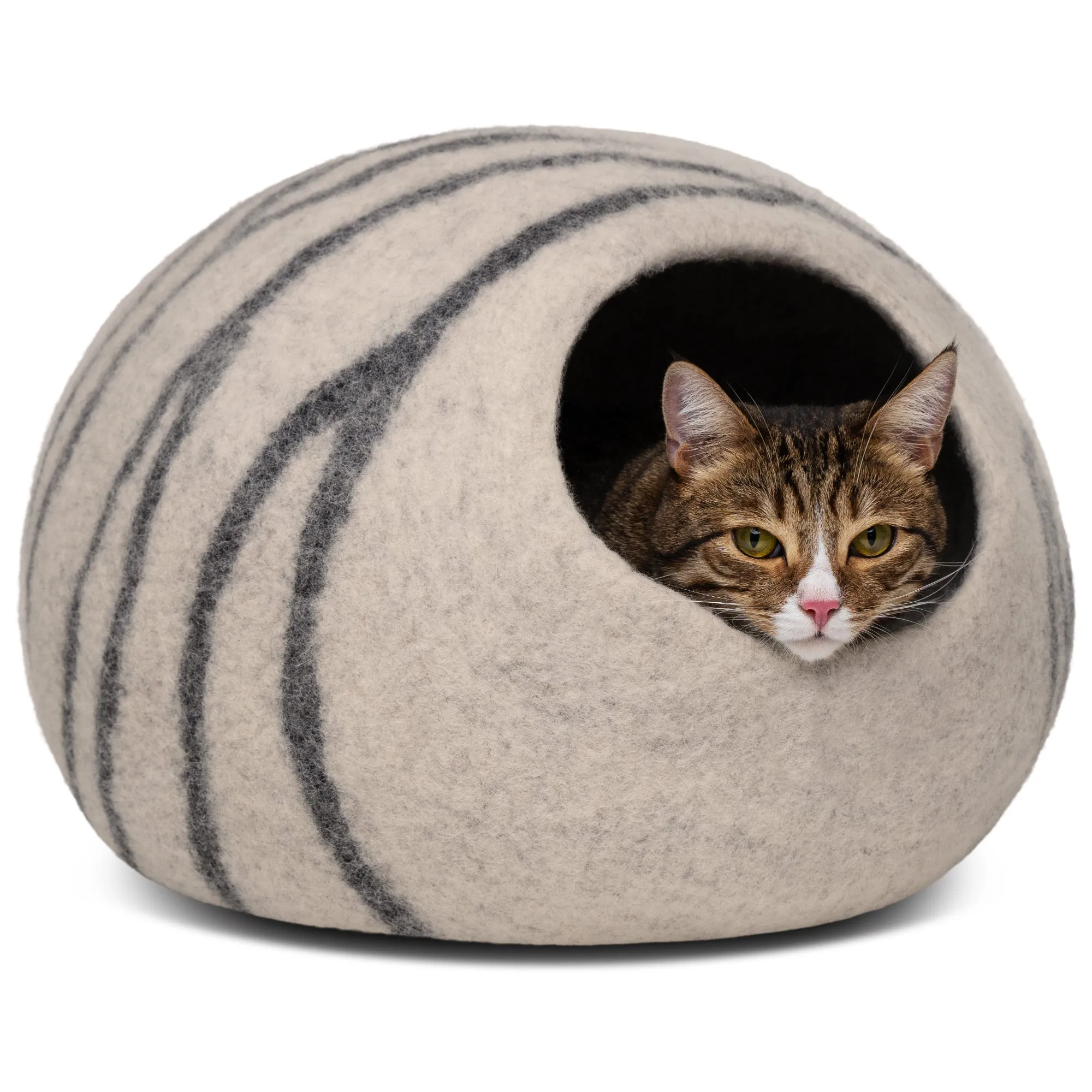 Premium Merino Felted Cat Bed