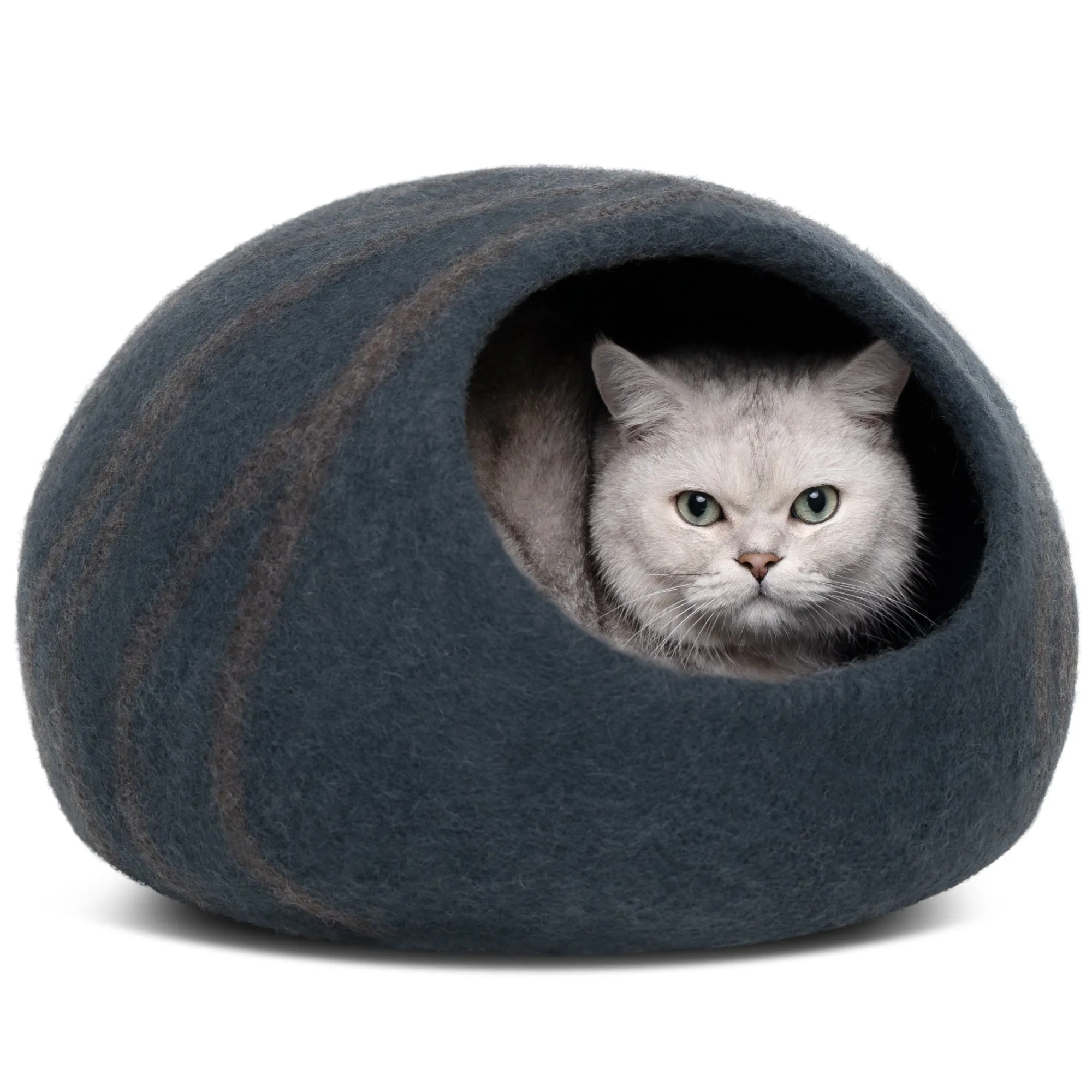 Premium Merino Felted Cat Bed