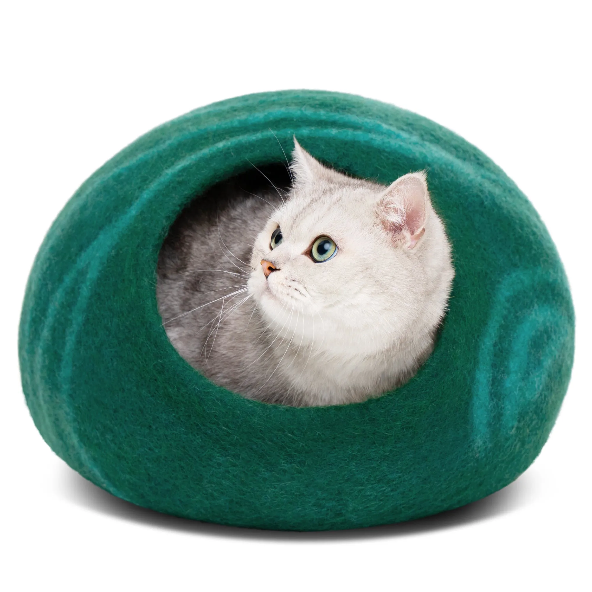 Premium Merino Felted Cat Bed