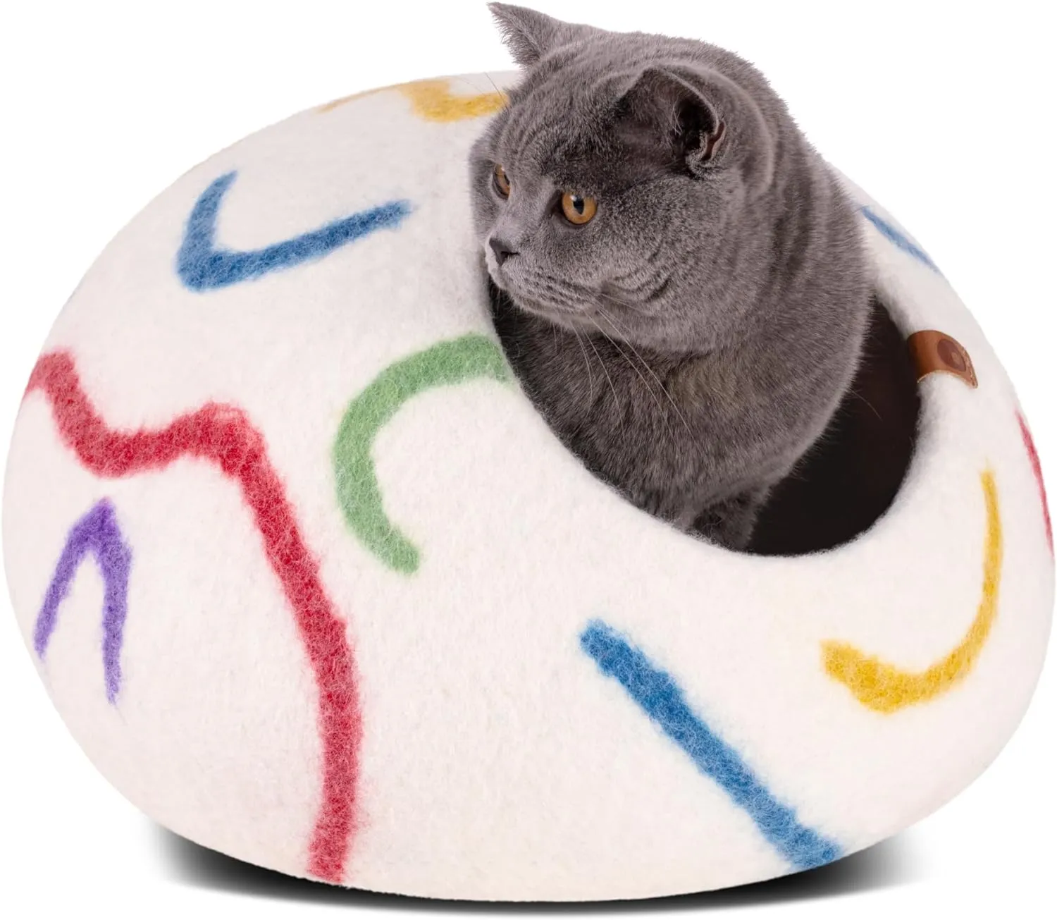 Premium Merino Felted Cat Bed