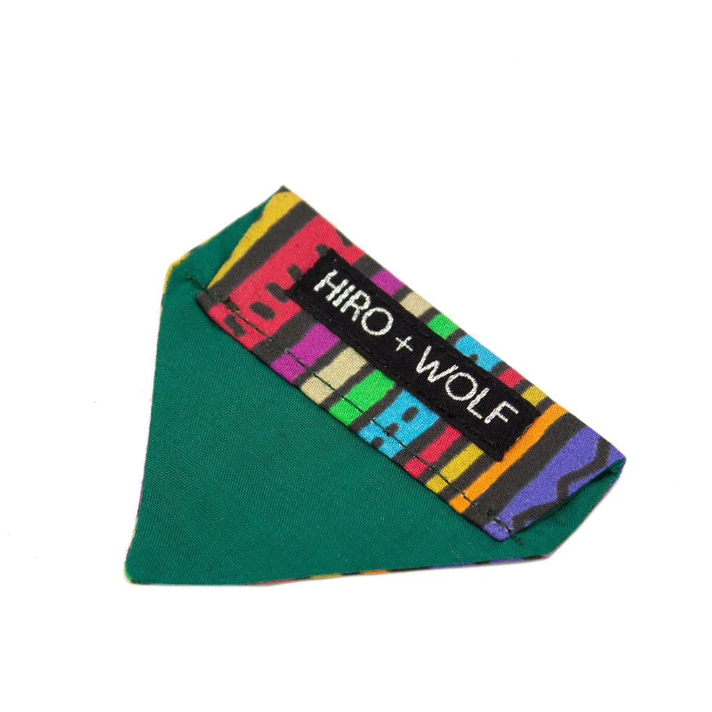 Rainbow Stripe Cat Bandana