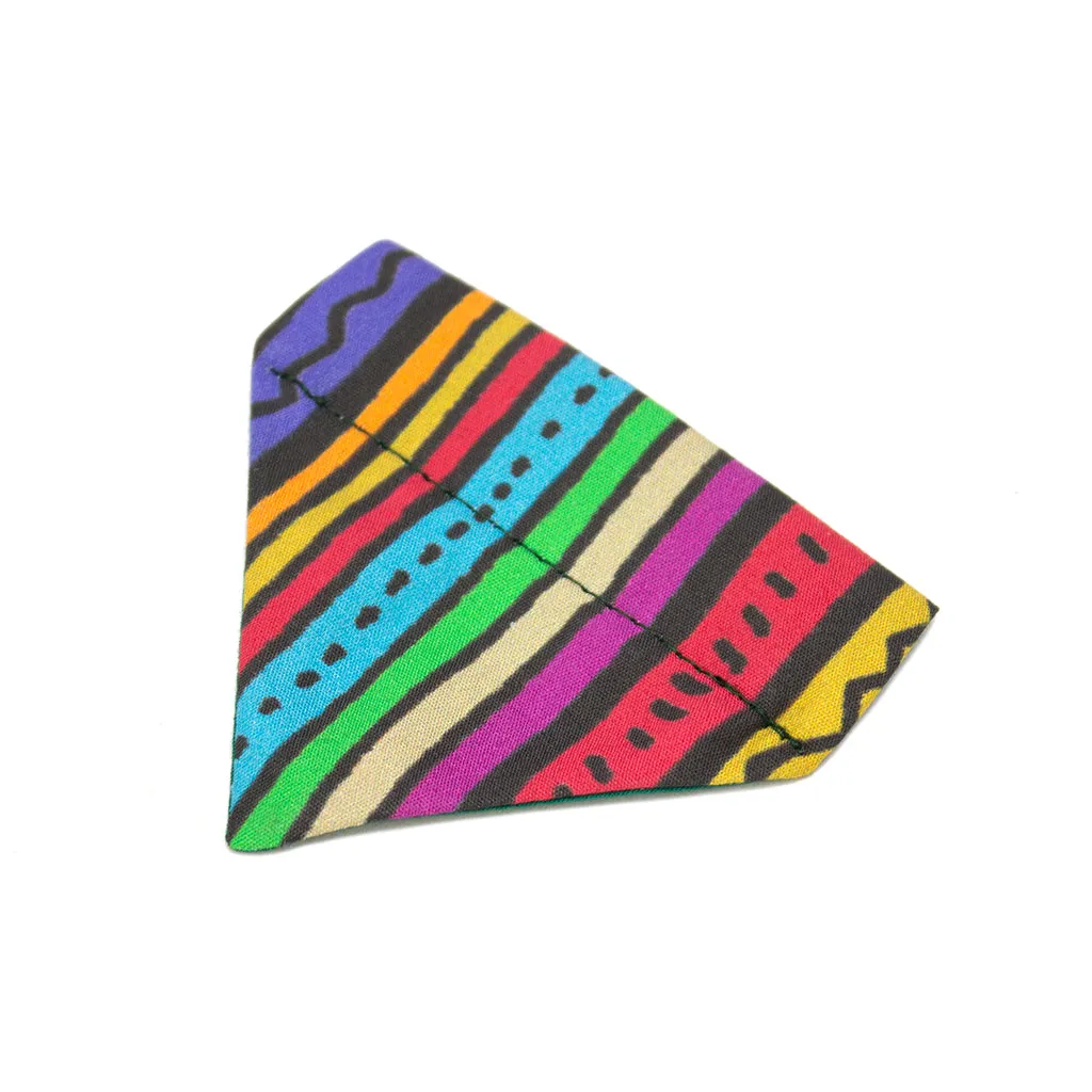 Rainbow Stripe Cat Bandana